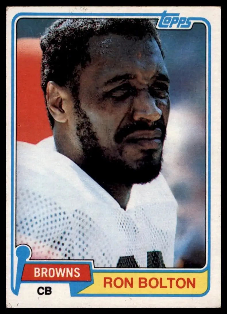 1981 Topps - Ron Bolton #221
