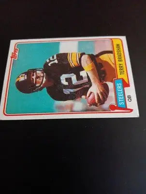 1981 Topps - Terry Bradshaw #375. Pittsburgh Steelers. EX - Football Card Single