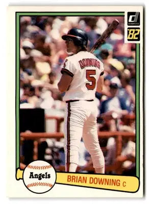1982 Donruss #115 Brian Downing - Trading Card