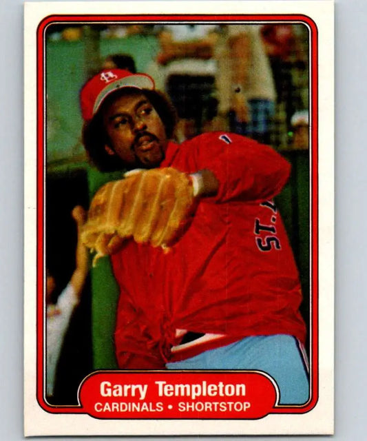 1982 Fleer #131 Garry Templeton EX Excellent St. Louis Cardinals Baseball Card - Baseball Card Single