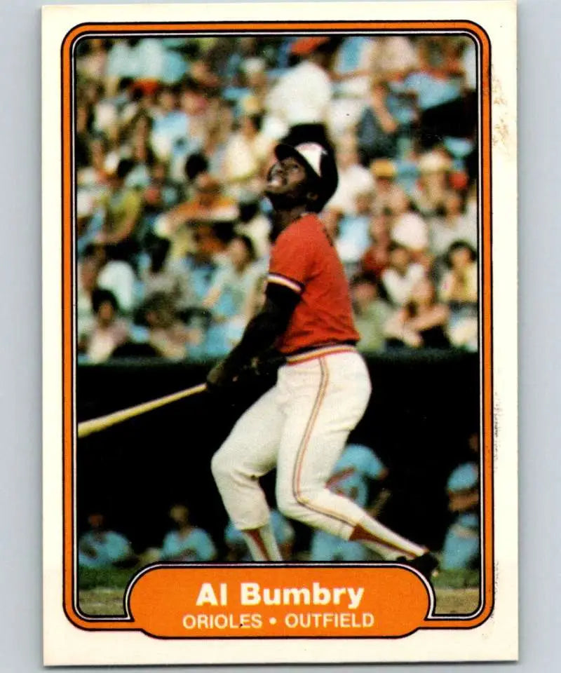 1982 Fleer #159 Al Bumbry EX Excellent Baltimore Orioles Baseball Card - Baseball Card Single