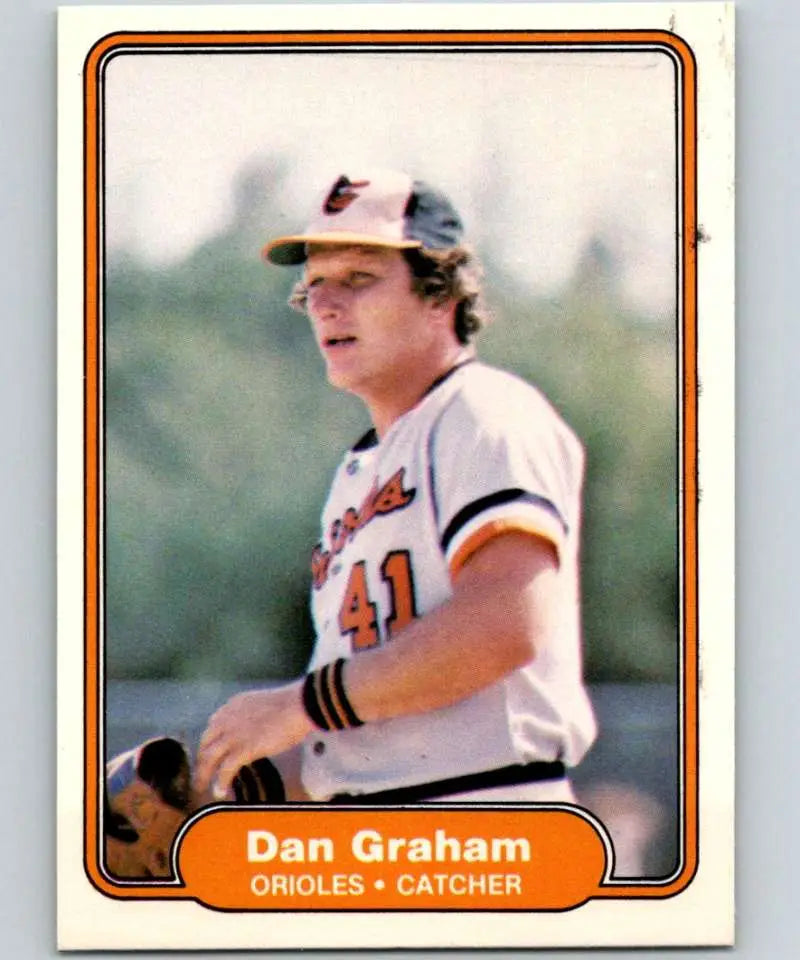 1982 Fleer #167 Dan Graham EX Excellent Baltimore Orioles Baseball Card - Baseball Card Single