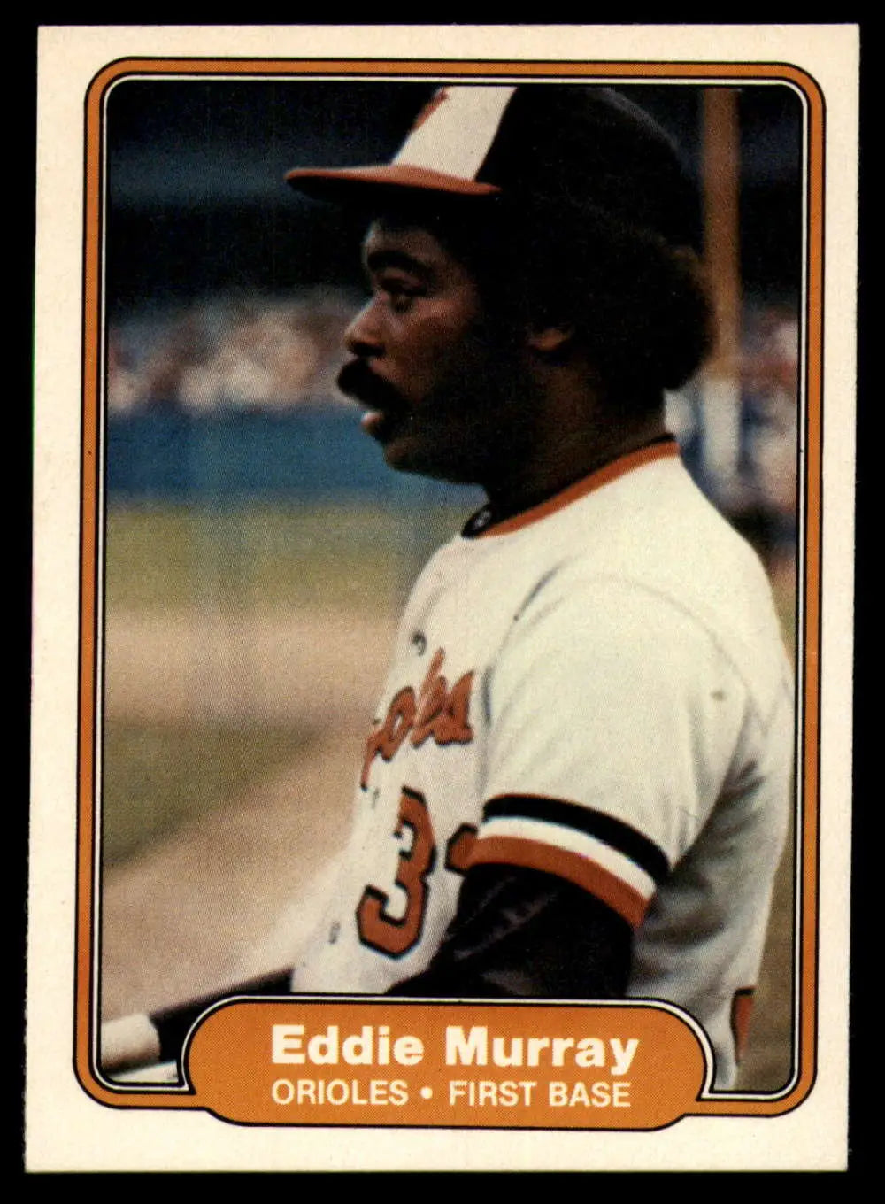 1982 Fleer #174 Eddie Murray EX Excellent Baltimore Orioles Baseball Card - Baseball Card Single