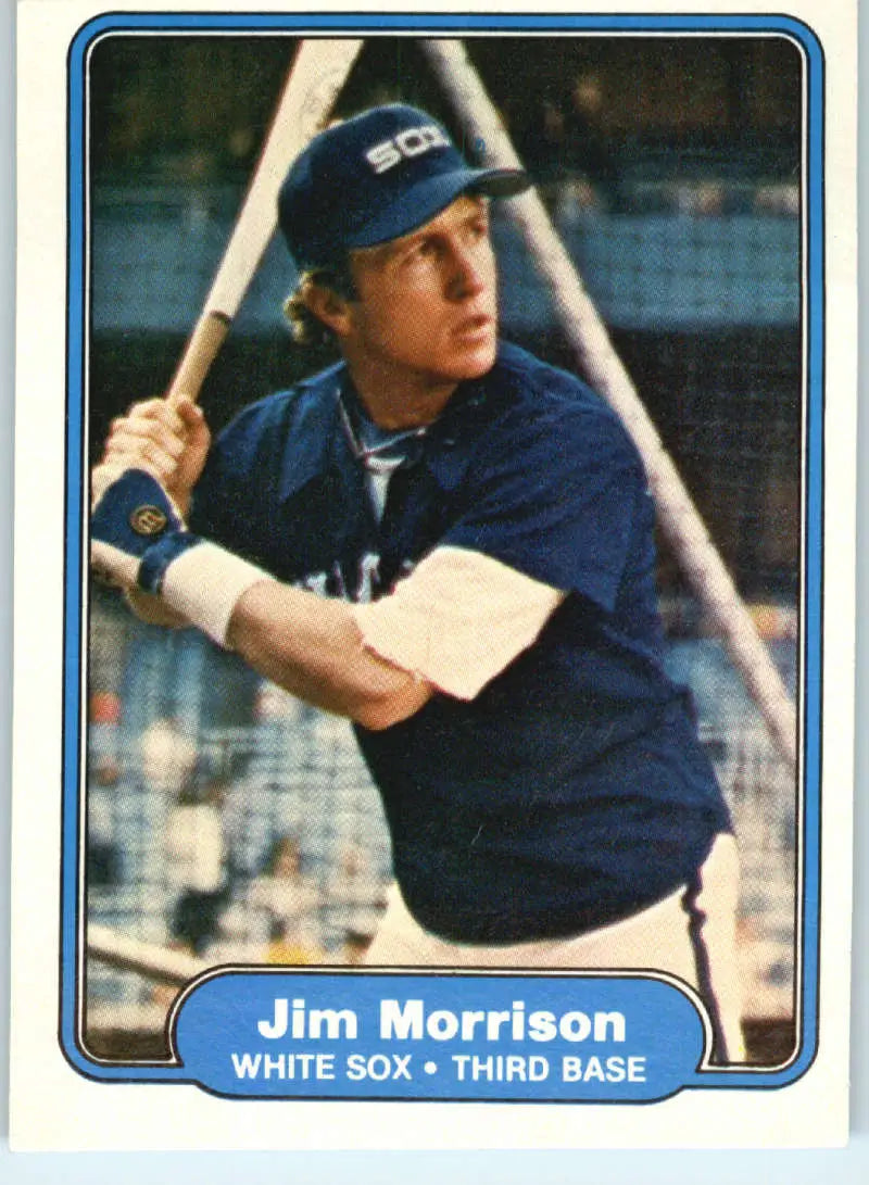 1982 Fleer #354 Jim Morrison EX Excellent Chicago White Sox Baseball Card - Baseball Card Single