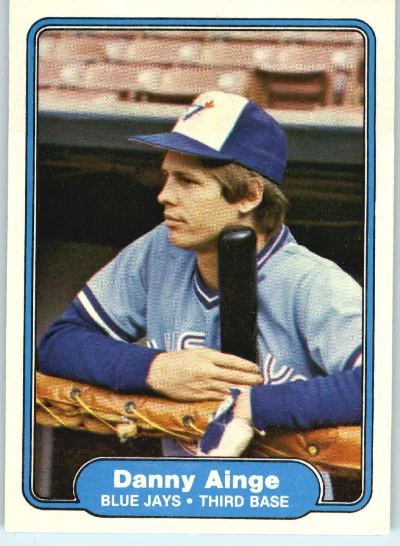 1982 Fleer #608 Danny Ainge EX Excellent Toronto Blue Jays Baseball Card - Baseball Card Single