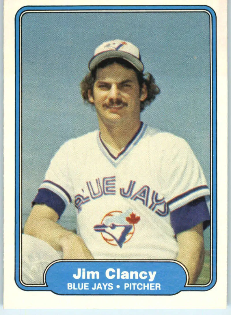 1982 Fleer #612 Jim Clancy EX Excellent Toronto Blue Jays Baseball Card - Baseball Card Single
