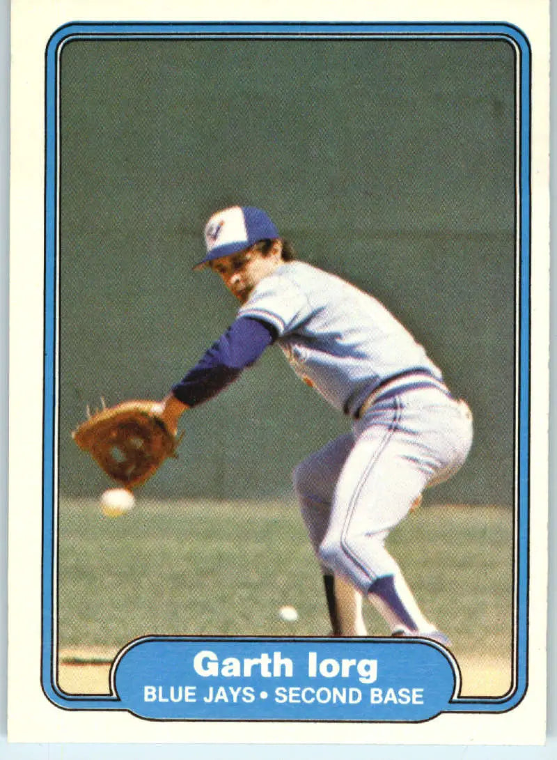 1982 Fleer #616 Garth Iorg EX Excellent Toronto Blue Jays Baseball Card - Baseball Card Single