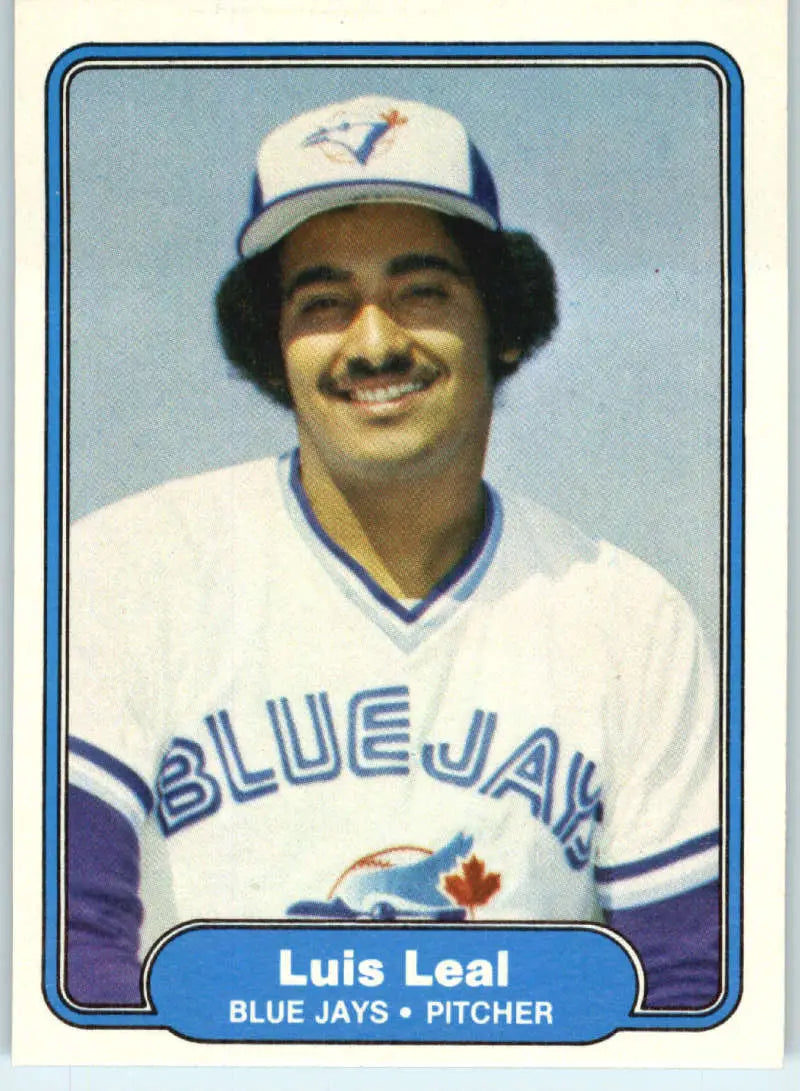 1982 Fleer #617 Luis Leal EX Excellent Toronto Blue Jays Baseball Card - Baseball Card Single