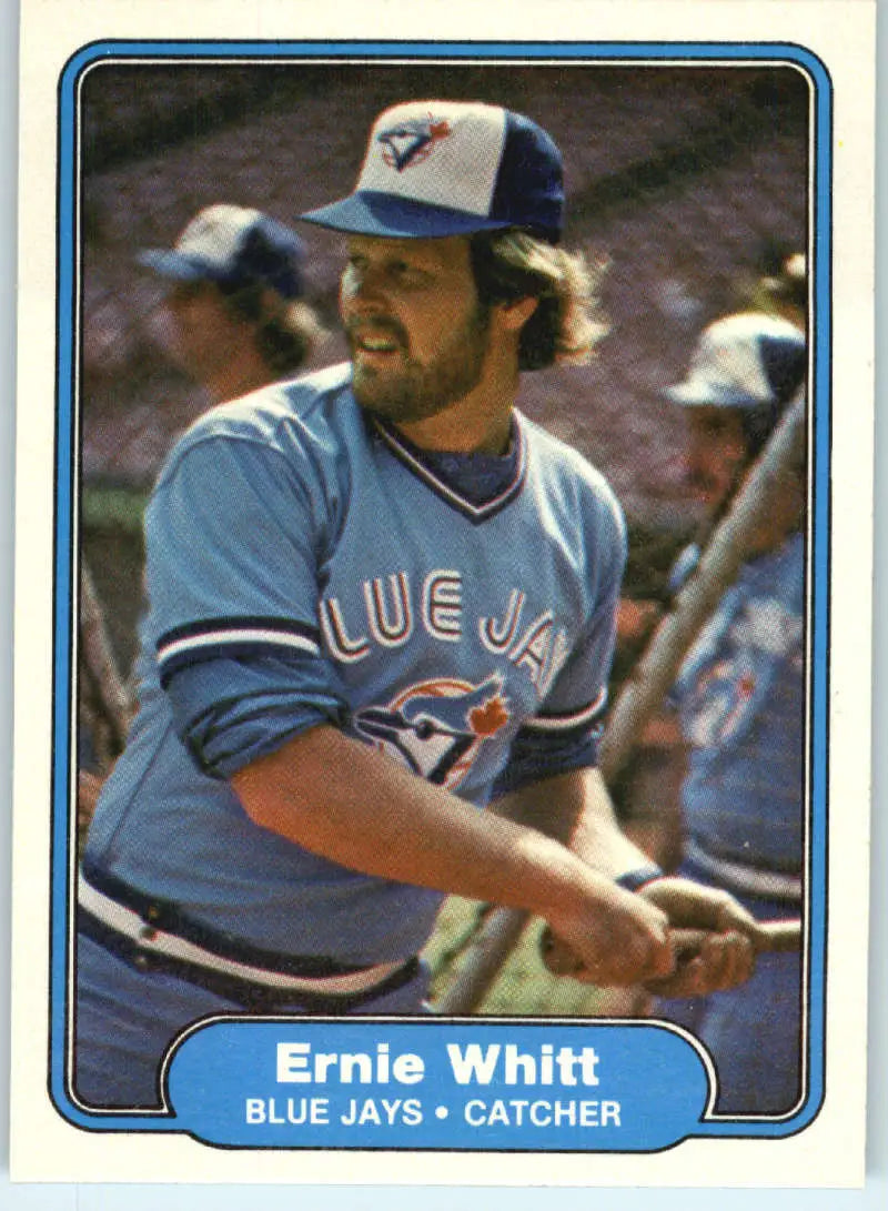 1982 Fleer #626 Ernie Whitt EX Excellent Toronto Blue Jays Baseball Card - Baseball Card Single