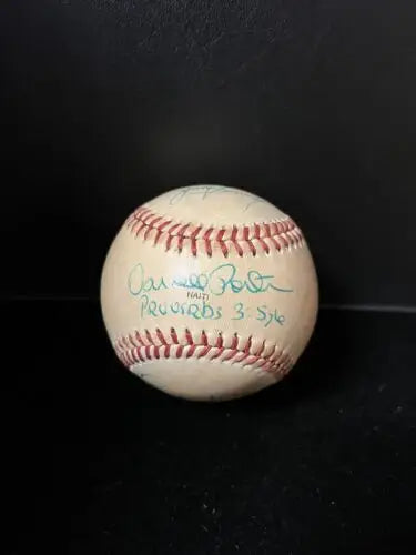 Autographed 1982 St Louis Cardinals WorldSeries signed baseball by Smith Porter Kaat Sutter