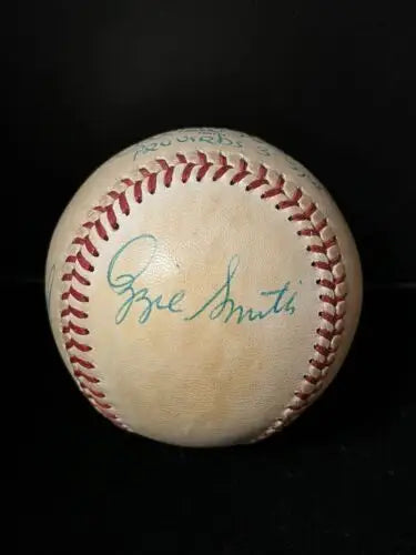 Autographed 1982 St Louis Cardinals WorldSeries Signed Baseball with JSA authentication
