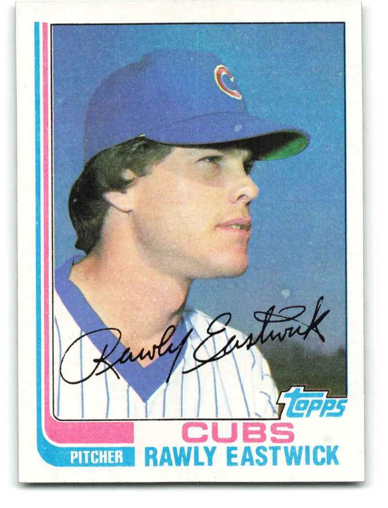 1982 Topps #117 Rawly Eastwick EX Excellent Chicago Cubs Baseball Card - Baseball Card Single
