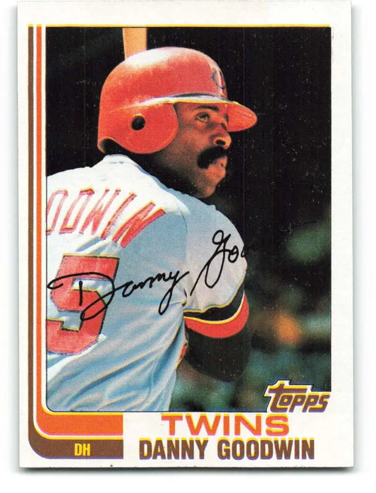 1982 Topps #123 Danny Goodwin EX Excellent Minnesota Twins Baseball Card - Baseball Card Single