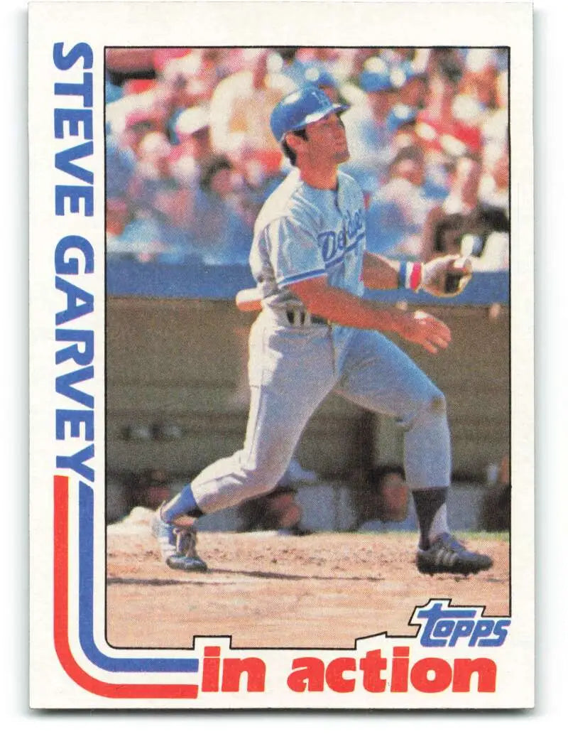 1982 Topps #180 Steve Garvey EX Excellent Los Angeles Dodgers Baseball Card - Baseball Card Single