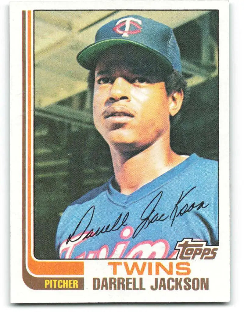 1982 Topps #193 Darrell Jackson EX Excellent Minnesota Twins Baseball Card - Baseball Card Single