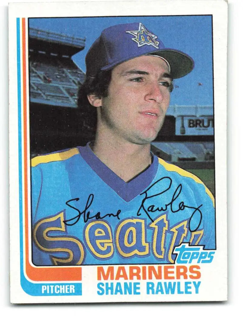 1982 Topps #197 Shane Rawley EX Excellent Seattle Mariners Baseball Card - Baseball Card Single