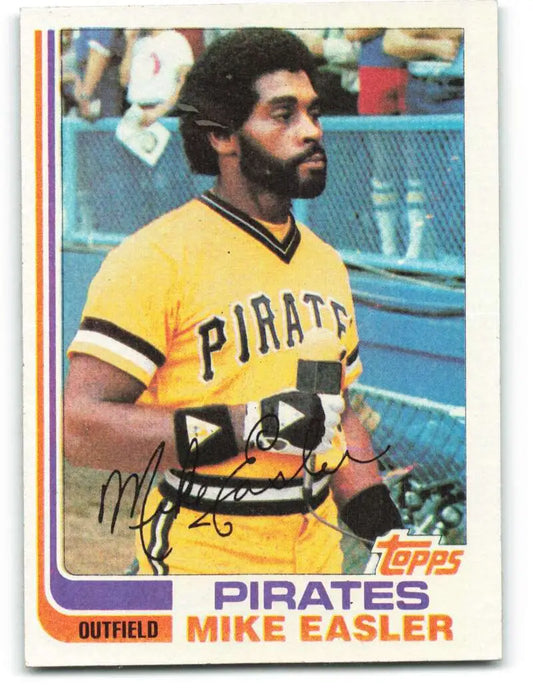1982 Topps #235 Mike Easler EX Excellent Pittsburgh Pirates Baseball Card - Baseball Card Single