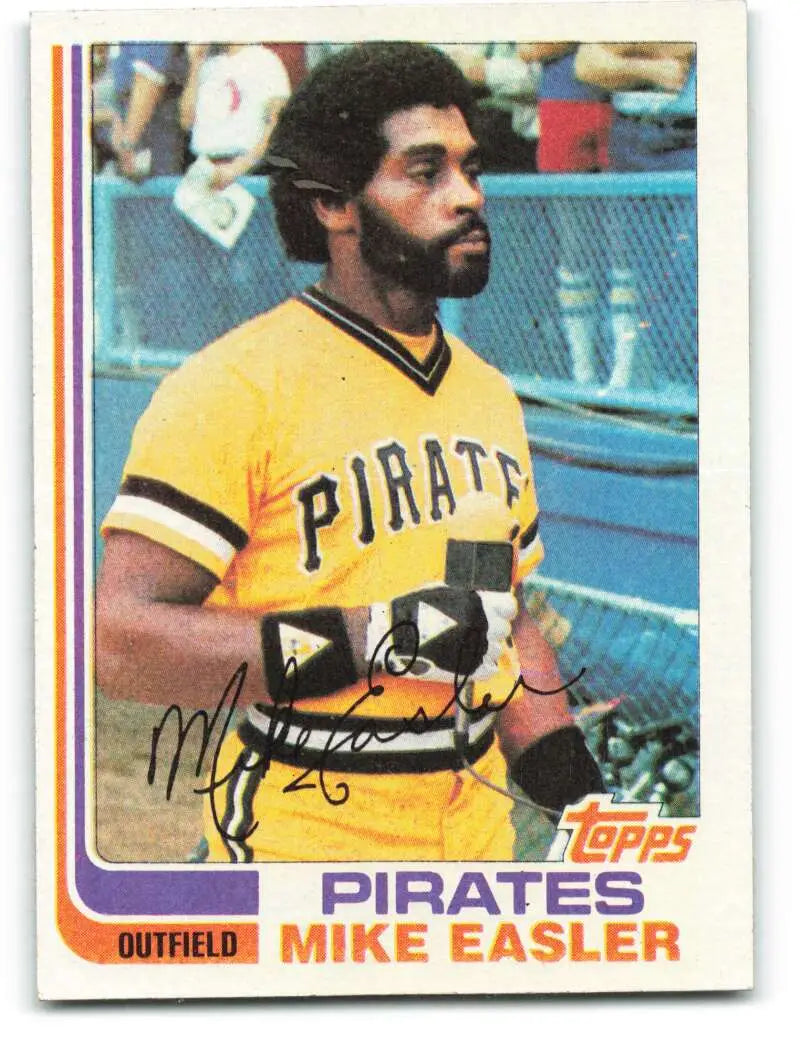 1982 Topps #235 Mike Easler EX Excellent Pittsburgh Pirates Baseball Card - Baseball Card Single