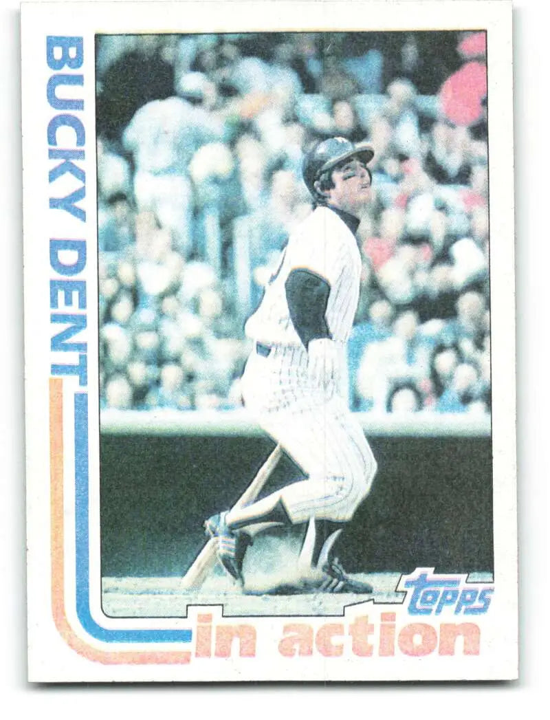 1982 Topps #241 Bucky Dent EX Excellent New York Yankees Baseball Card - Baseball Card Single