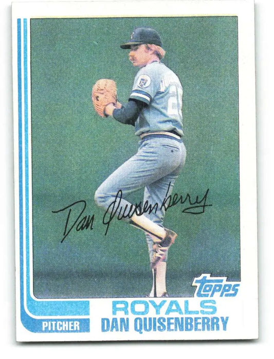 1982 Topps #264 Dan Quisenberry EX Excellent Kansas City Royals Baseball Card - Baseball Card Single