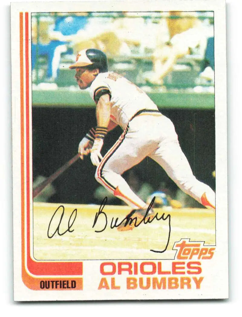 1982 Topps #265 Al Bumbry EX Excellent Baltimore Orioles Baseball Card - Baseball Card Single