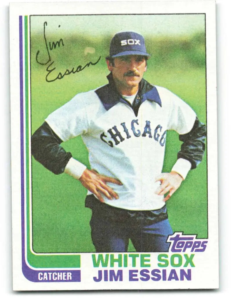 1982 Topps #269 Jim Essian EX Excellent Chicago White Sox Baseball Card - Baseball Card Single