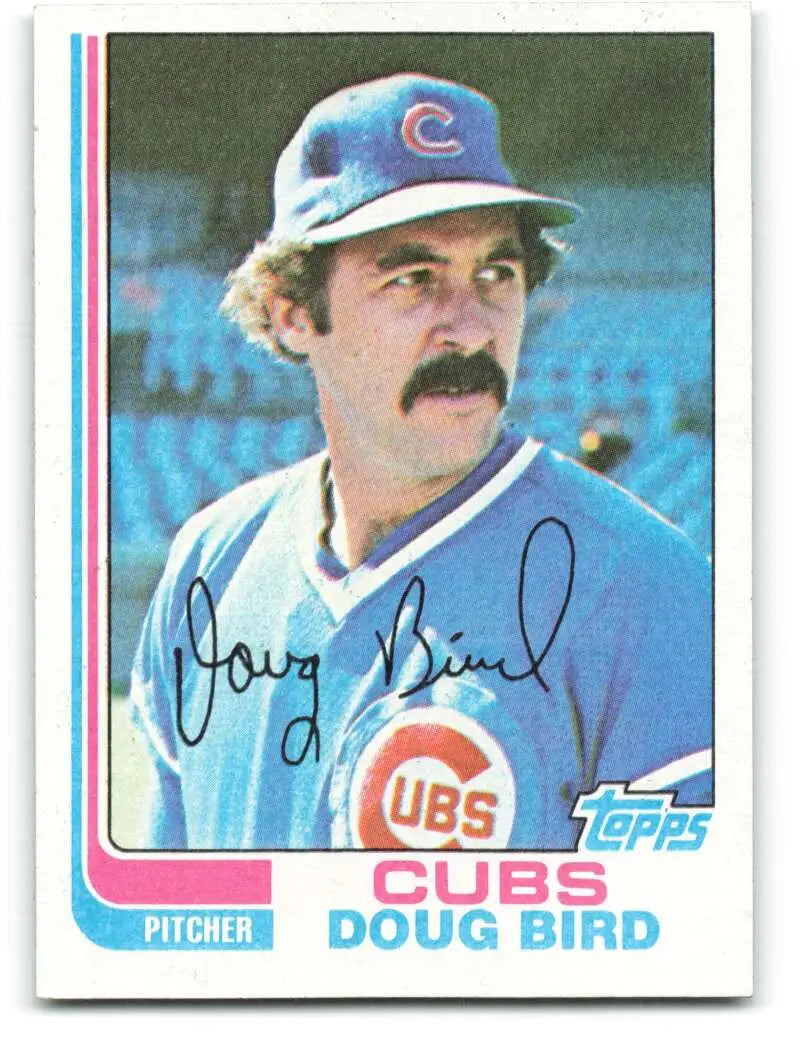 1982 Topps #273 Doug Bird EX Excellent Chicago Cubs Baseball Card - Baseball Card Single