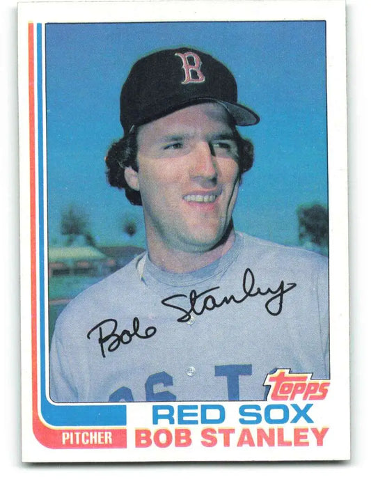 1982 Topps #289 Bob Stanley EX Excellent Boston Red Sox Baseball Card - Baseball Card Single