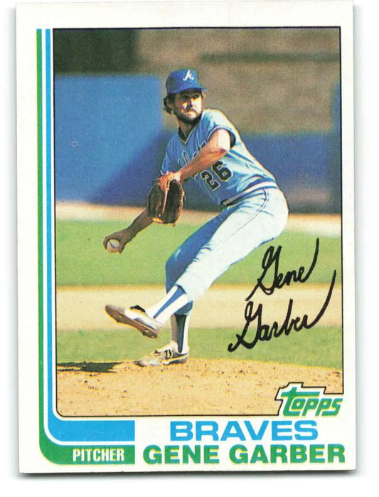 1982 Topps #32 Gene Garber EX Excellent Atlanta Braves Baseball Card - Baseball Card Single
