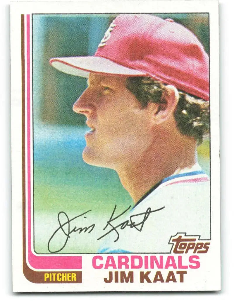 1982 Topps #367 Jim Kaat EX Excellent St. Louis Cardinals Baseball Card - Baseball Card Single