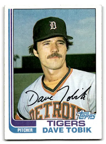 1982 Topps #391 Dave Tobik EX/NM Tigers ID:82334 - Baseball Card Single