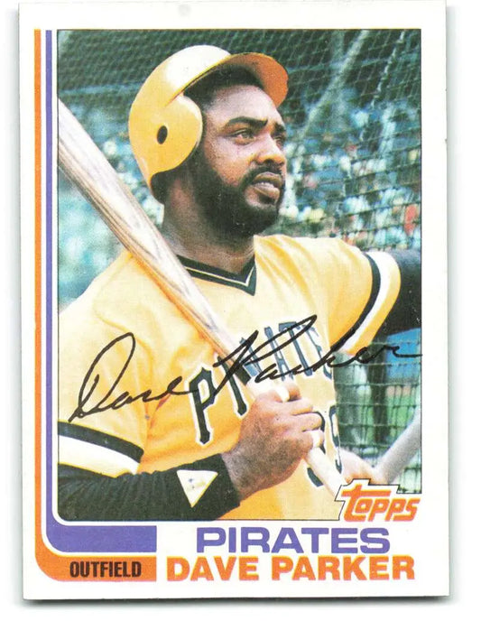 1982 Topps #40 Dave Parker EX Excellent Pittsburgh Pirates Baseball Card - Baseball Card Single