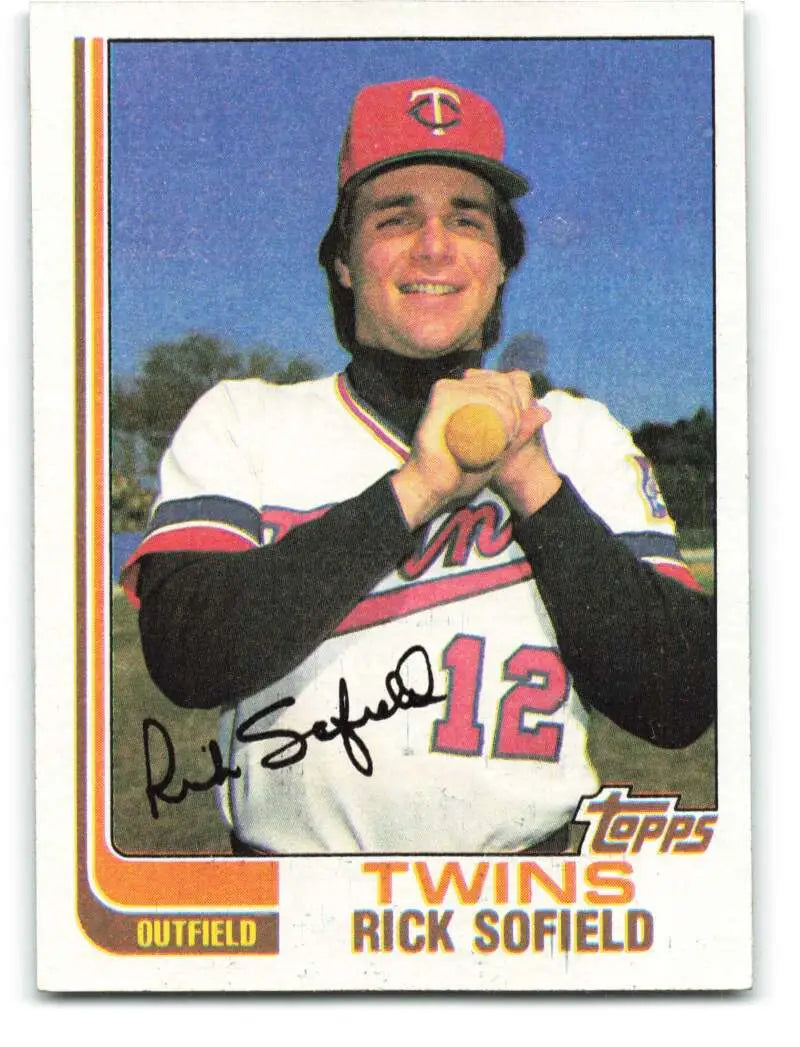 1982 Topps #42 Rick Sofield EX Excellent Minnesota Twins Baseball Card - Baseball Card Single