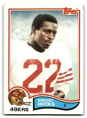 1982 Topps #485 Dwight Hicks - Football Card Single