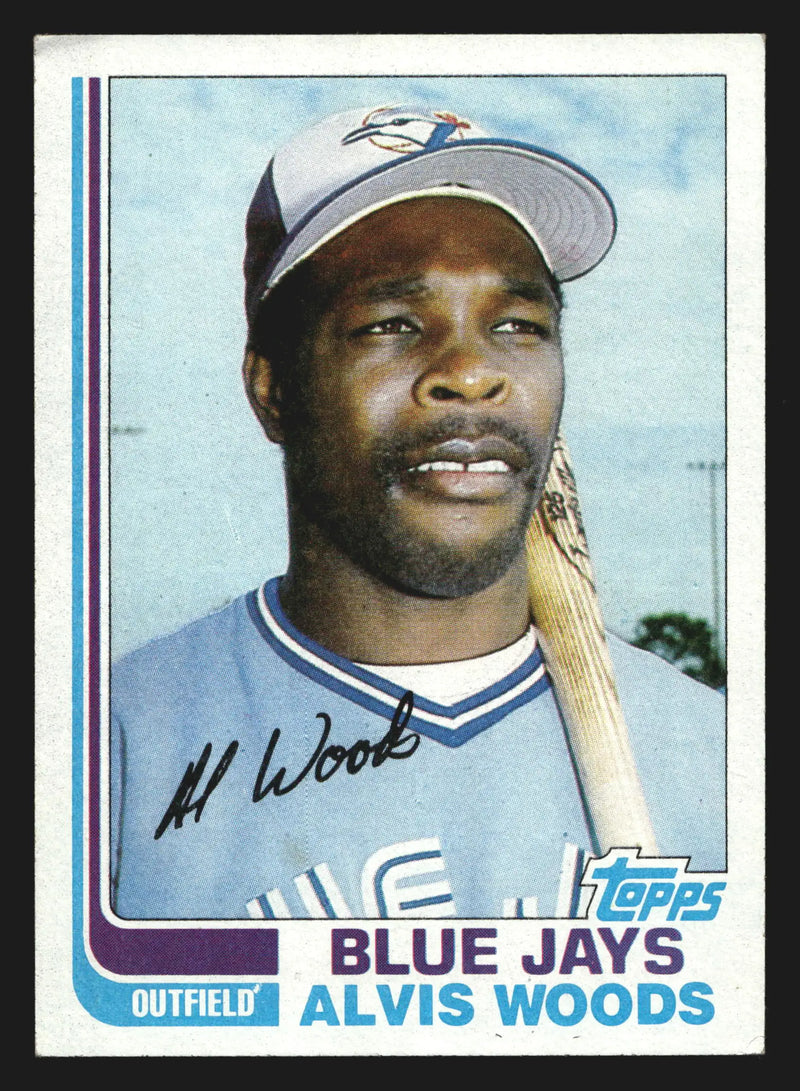 1982 Topps #49 Alvis Woods Toronto Blue Jays