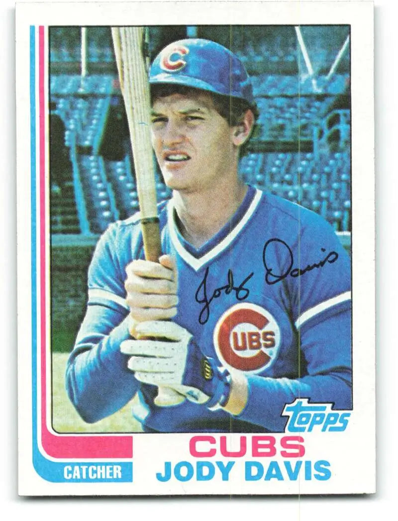 1982 Topps #508 Jody Davis EX Excellent RC Rookie Chicago Cubs Baseball Card - Baseball Card Single