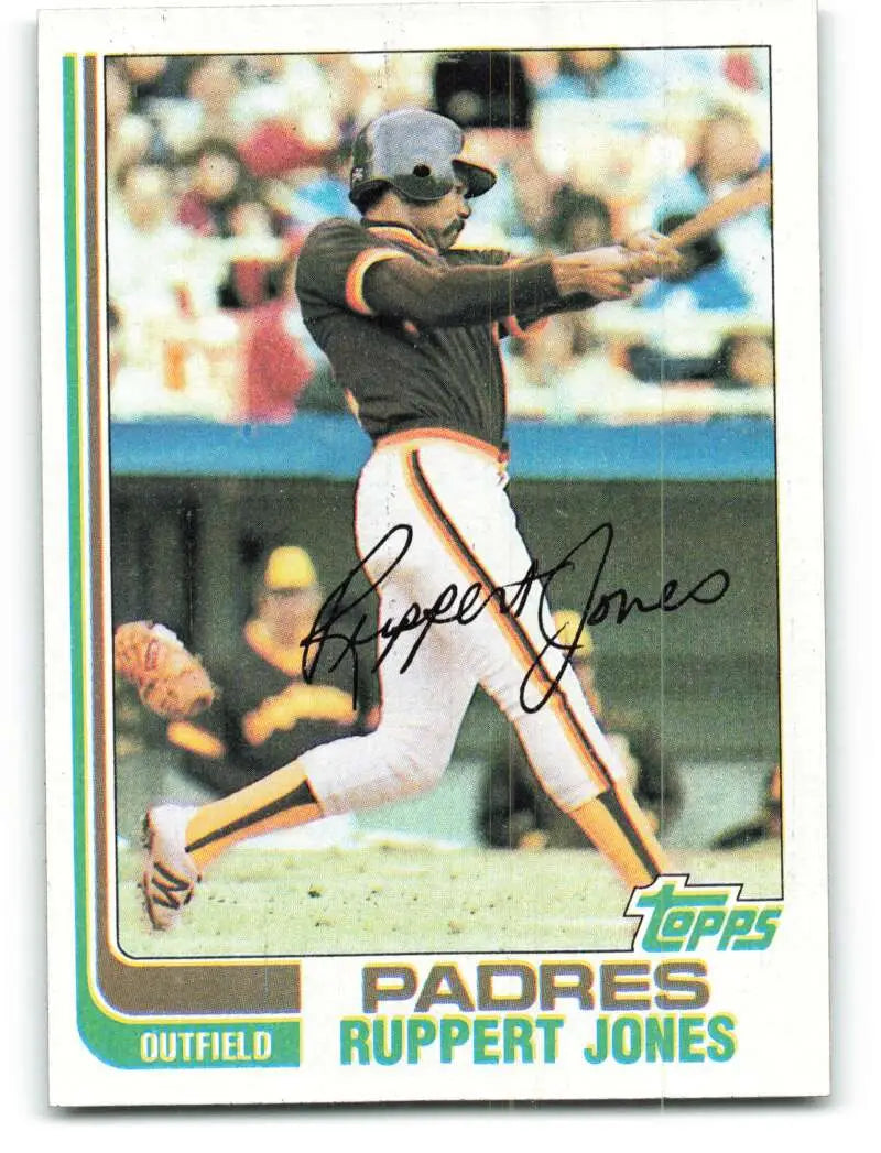 1982 Topps #511 Ruppert Jones EX Excellent San Diego Padres Baseball Card - Baseball Card Single