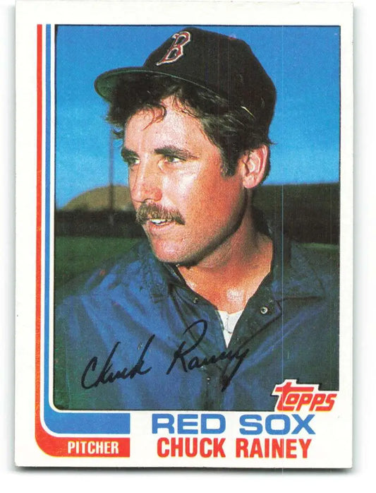 1982 Topps #522 Chuck Rainey EX Excellent Boston Red Sox Baseball Card - Baseball Card Single