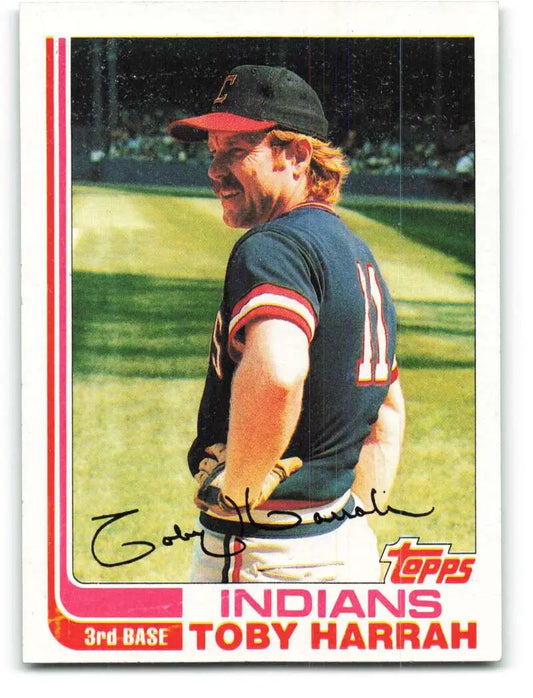 1982 Topps #532 Toby Harrah EX Excellent Cleveland Indians Baseball Card - Baseball Card Single