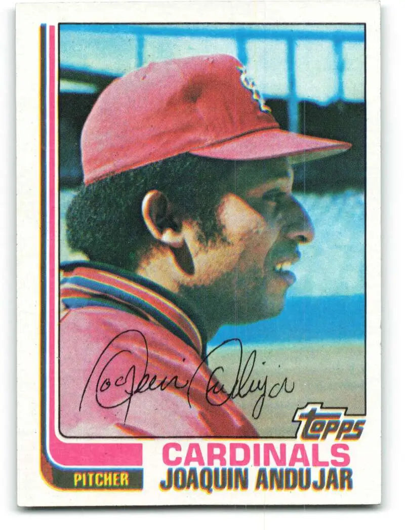1982 Topps #533 Joaquin Andujar EX Excellent St. Louis Cardinals Baseball Card - Baseball Card Single