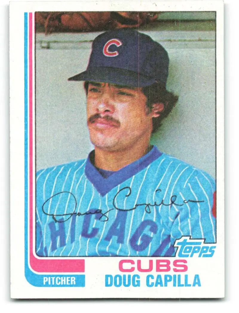 1982 Topps #537 Doug Capilla EX Excellent Chicago Cubs Baseball Card