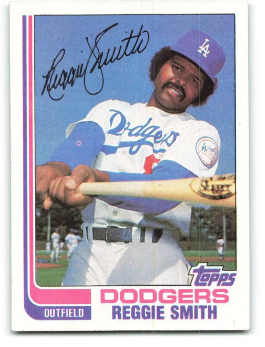 1982 Topps #545 Reggie Smith EX Excellent Los Angeles Dodgers Baseball Card - Baseball Card Single