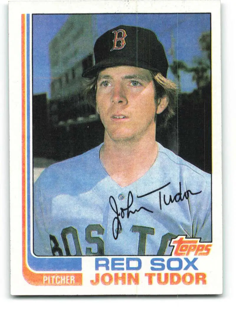 1982 Topps #558 John Tudor EX Excellent Boston Red Sox Baseball Card - Baseball Card Single