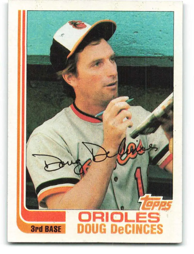 1982 Topps #564 Doug DeCinces EX Excellent Baltimore Orioles Baseball Card - Baseball Card Single