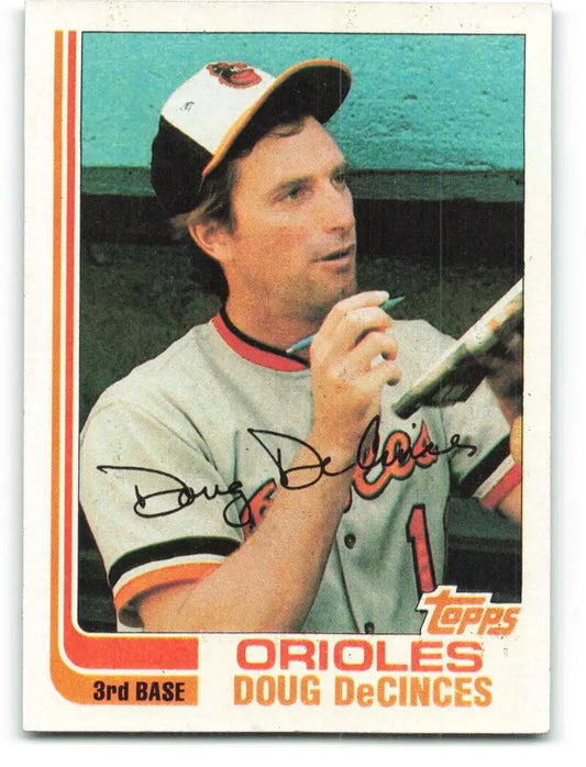1982 Topps #564 Doug DeCinces EX Excellent Baltimore Orioles Baseball Card - Baseball Card Single