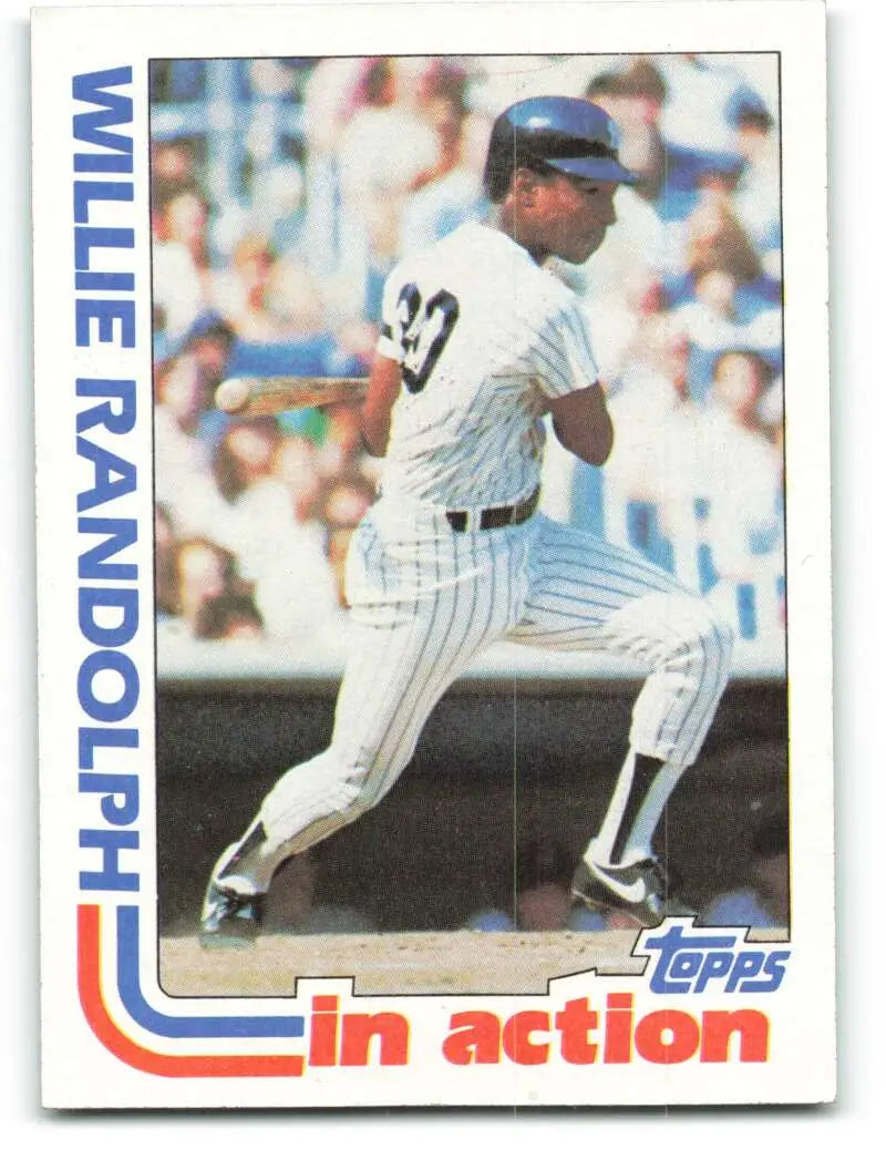1982 Topps #570 Willie Randolph EX Excellent New York Yankees Baseball Card - Baseball Card Single