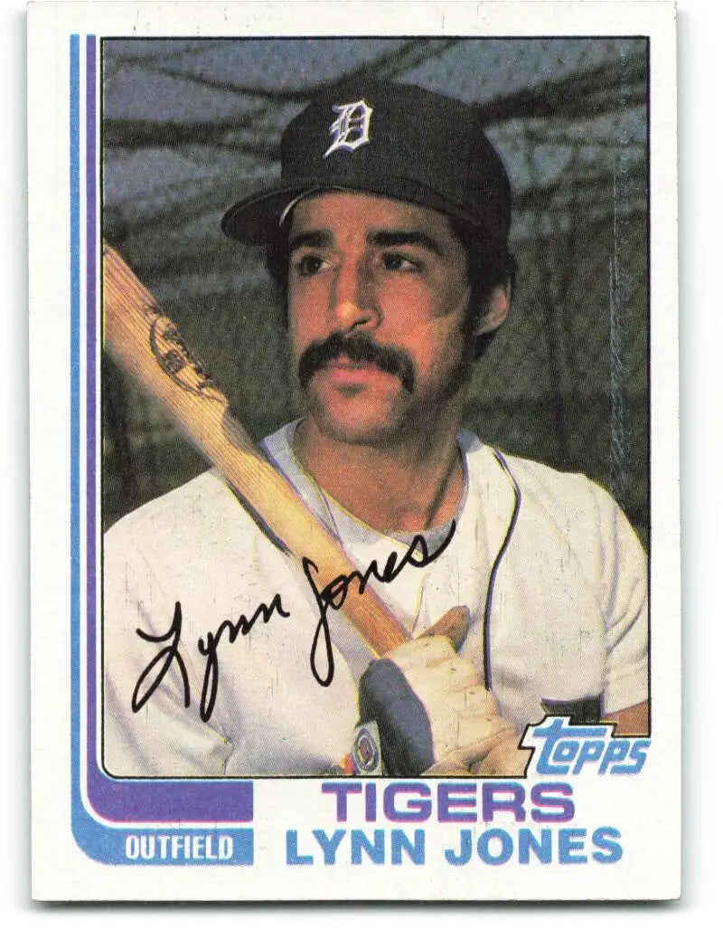 1982 Topps #64 Lynn Jones EX Excellent Detroit Tigers Baseball Card - Baseball Card Single
