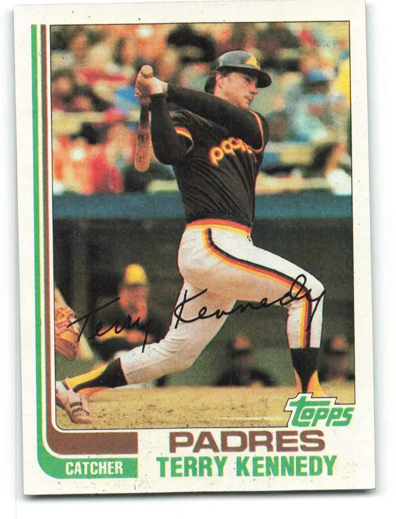 1982 Topps #65 Terry Kennedy EX Excellent San Diego Padres Baseball Card - Baseball Card Single