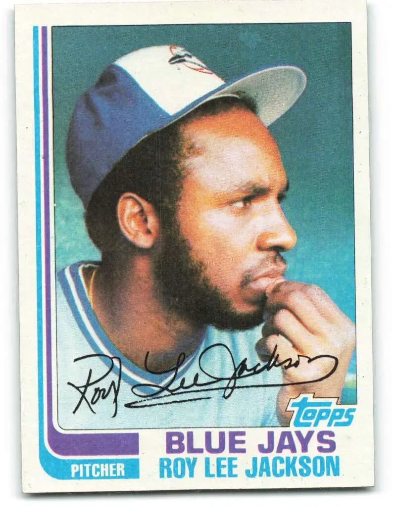 1982 Topps #71 Roy Lee Jackson EX Excellent Toronto Blue Jays Baseball Card - Baseball Card Single