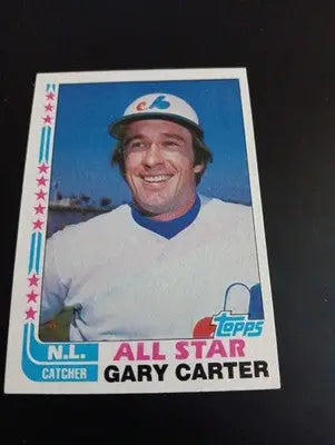 1982 Topps - All-Star Gary Carter #344. Montreal Expos. NRMT+